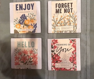 Set of 4 coasters